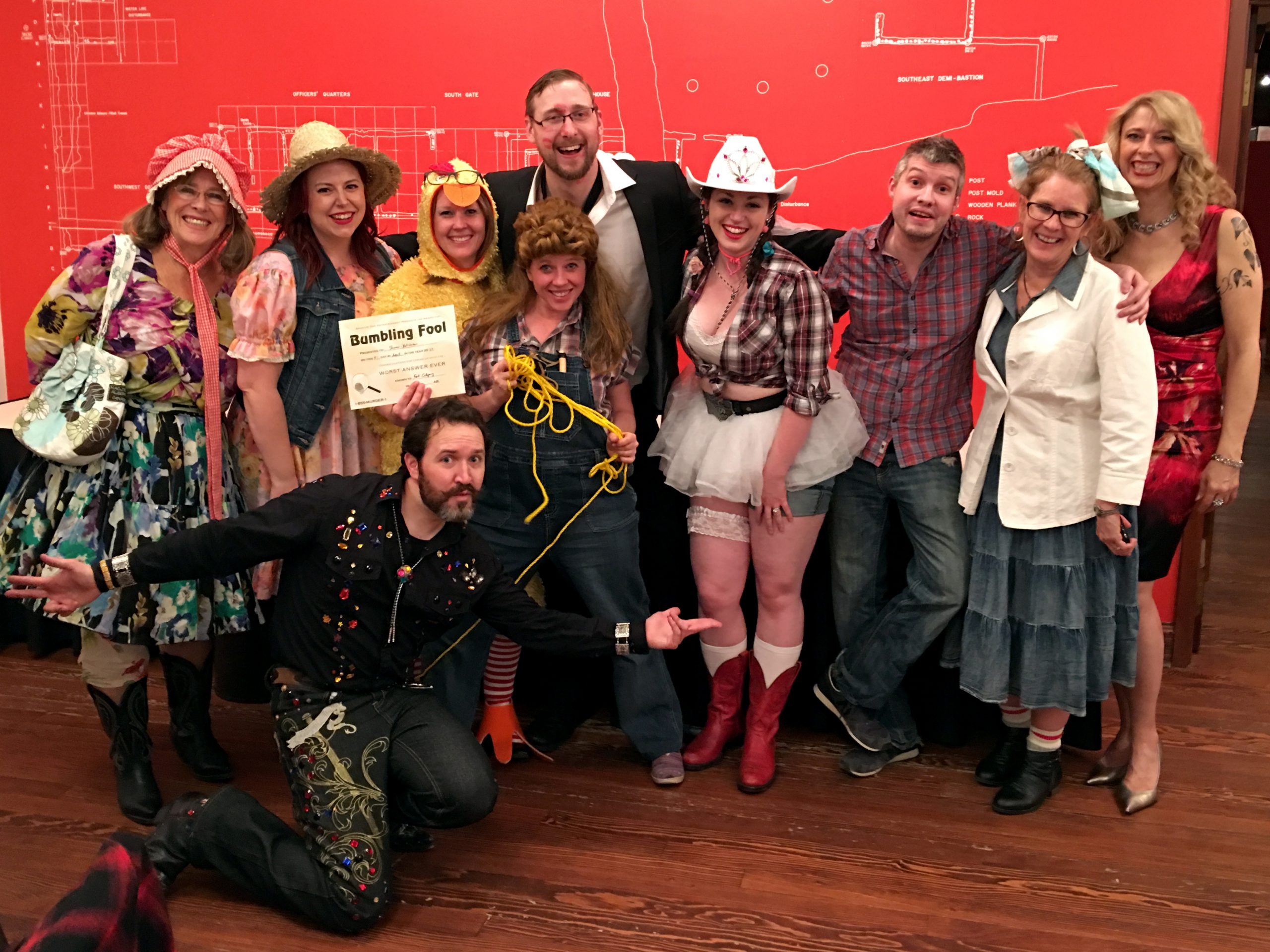 Hillbilly Wedding Cast and Award Winners