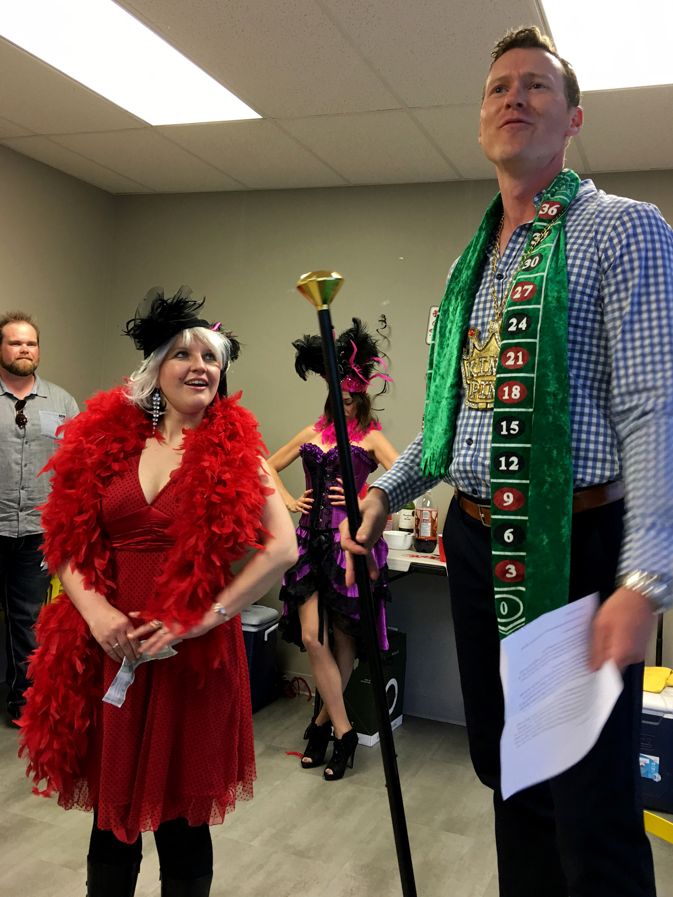 Vegas Vendetta Casino owner and a showgirl