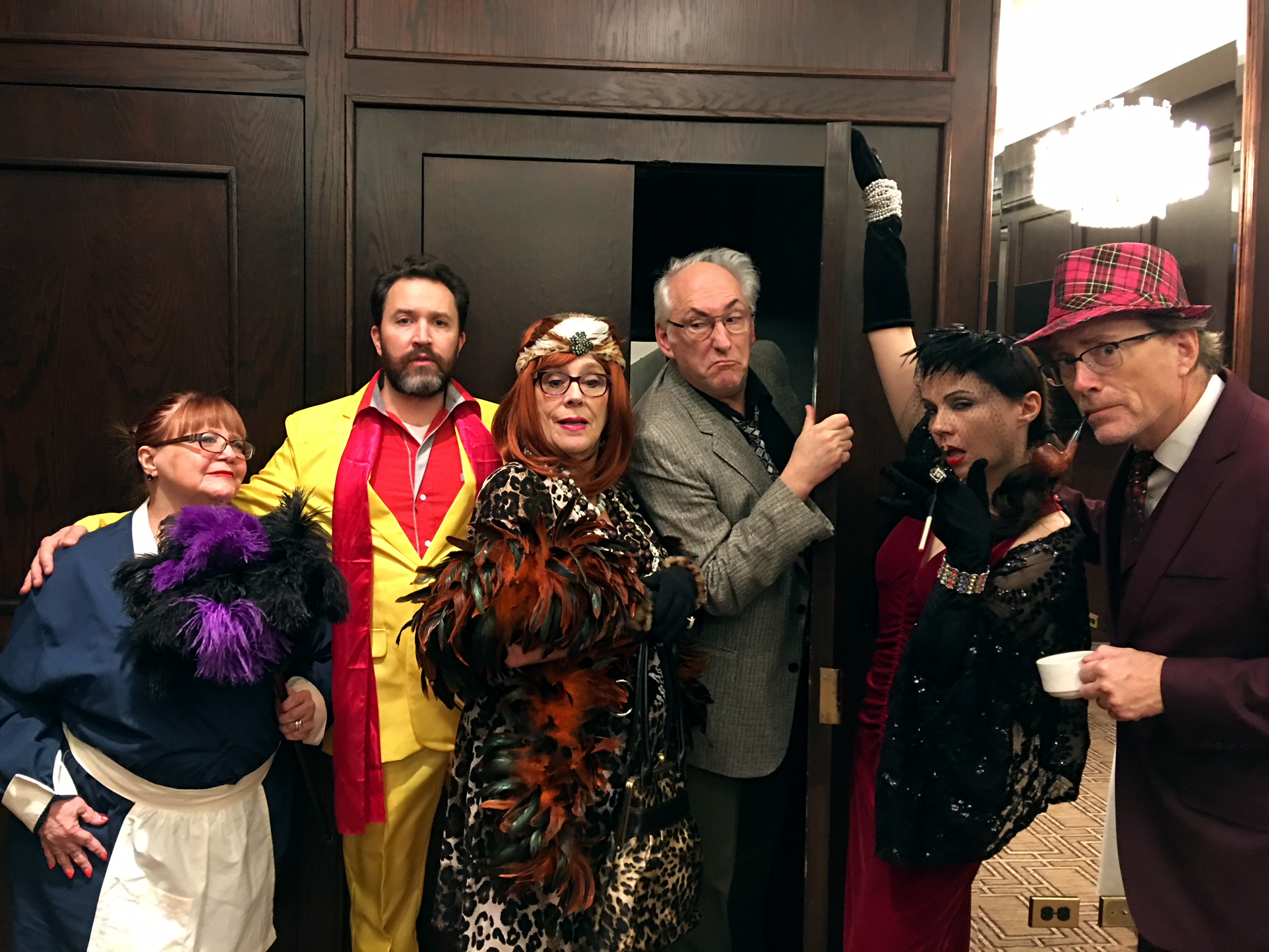 Clue: Murder is NOT a game cast