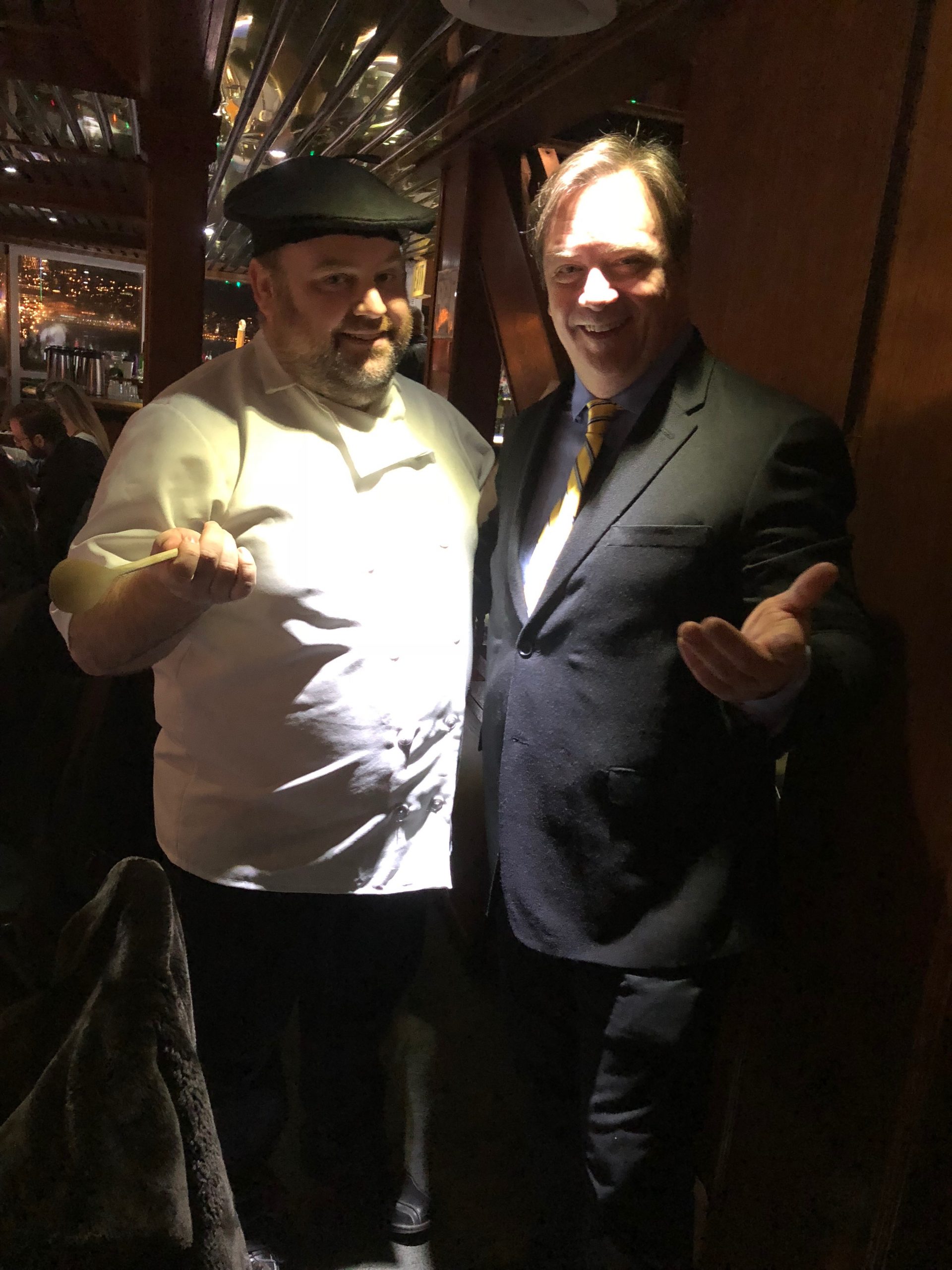 Interactive dinner theatre in Vancouver for Corporate Christmas Entertainment by Smoking Gun Entertainment