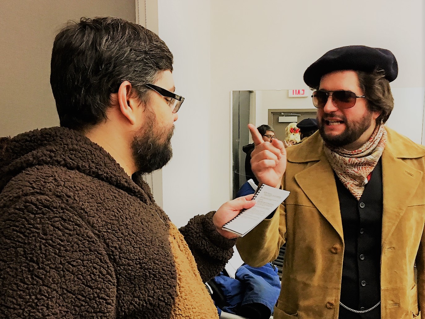 Act 1, Murder 2 Grinch - The Director has a few words on character for Sam