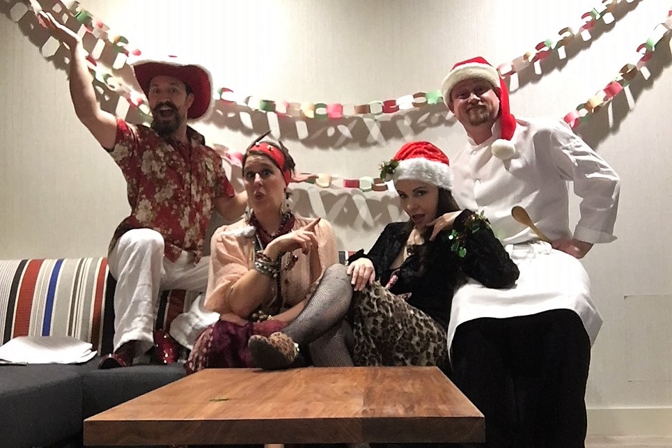 Resort to Murder in the North Pole - Serge, Karma, Penny & Pepe