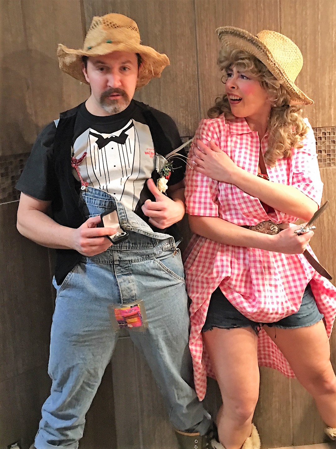 Hillbilly Wedding - JT & Nellie up to the usual Hillbilly Shenanigans