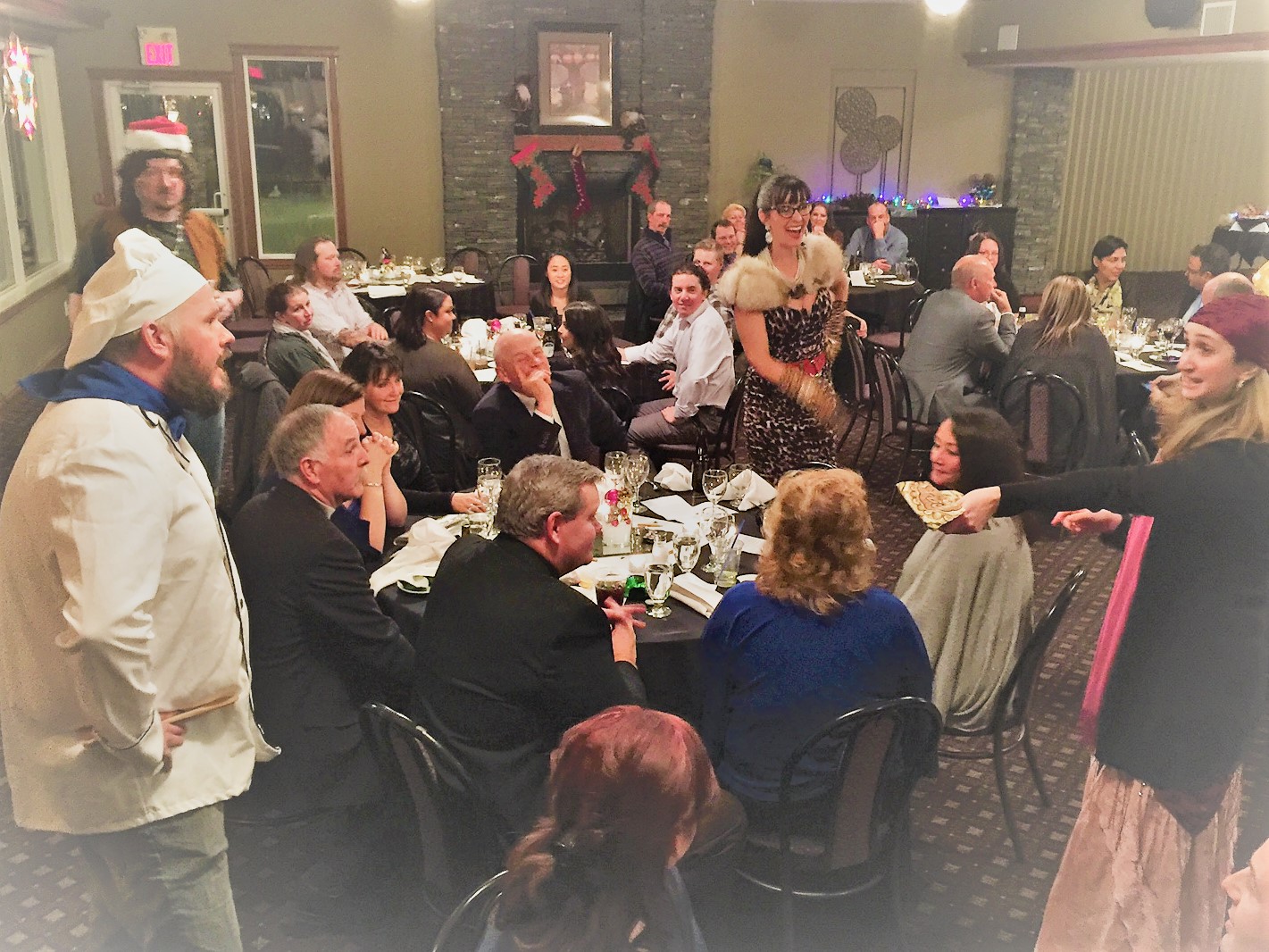 Resort to Murder - an epic stand off between Penny, Karma & Chef, while Herb looks on