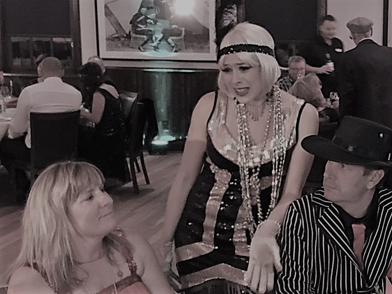 Mafia Murders - Fifi unsuccessfully convincing the guests