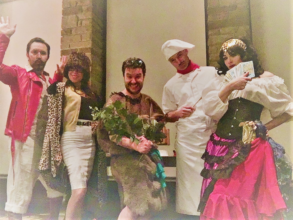 Resort to Murder - Serge, Penny, Herb, Pepe & Karma are ready to roll!