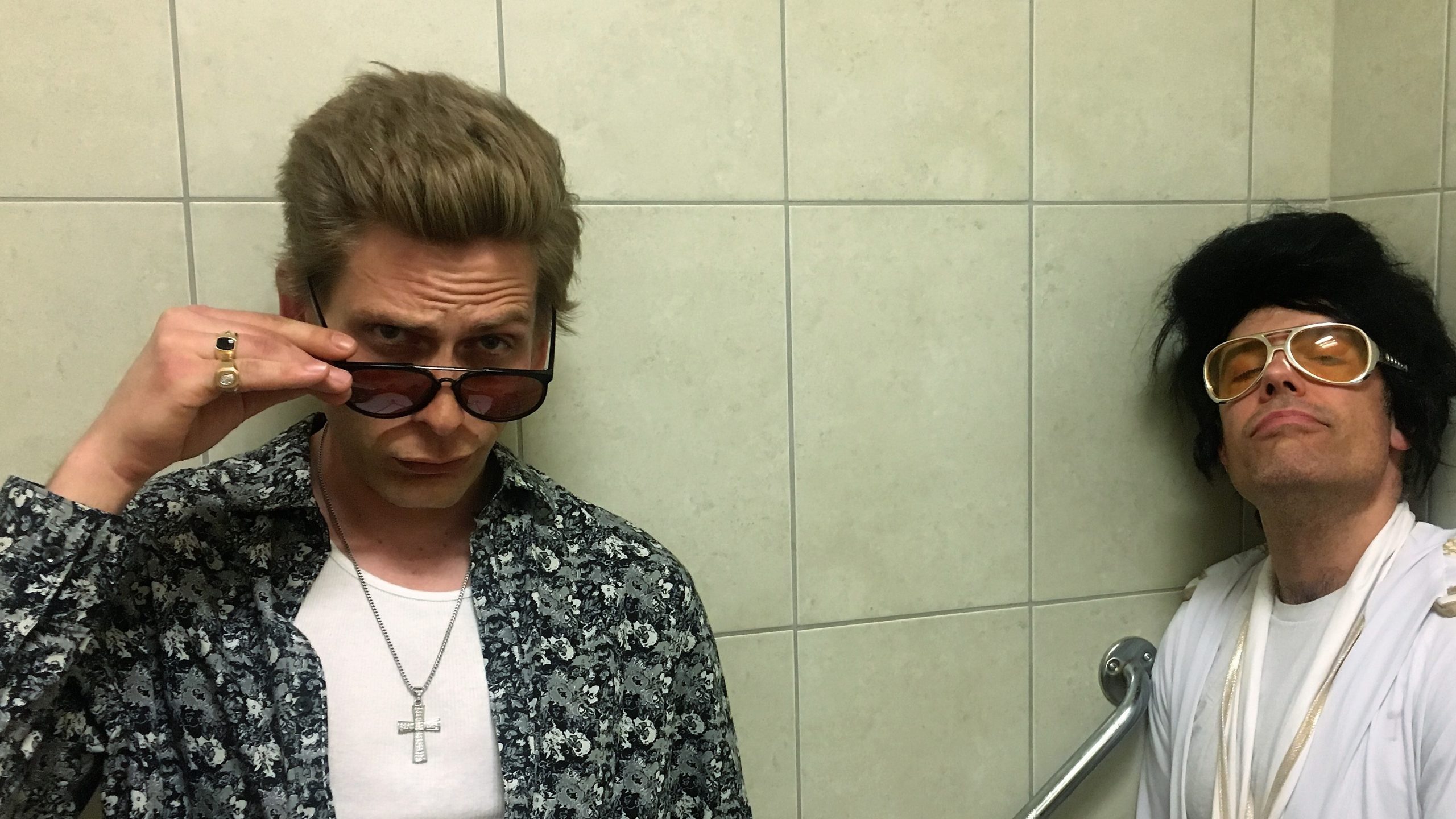 Vegas Vendetta - Nico and Melvin taking a break...