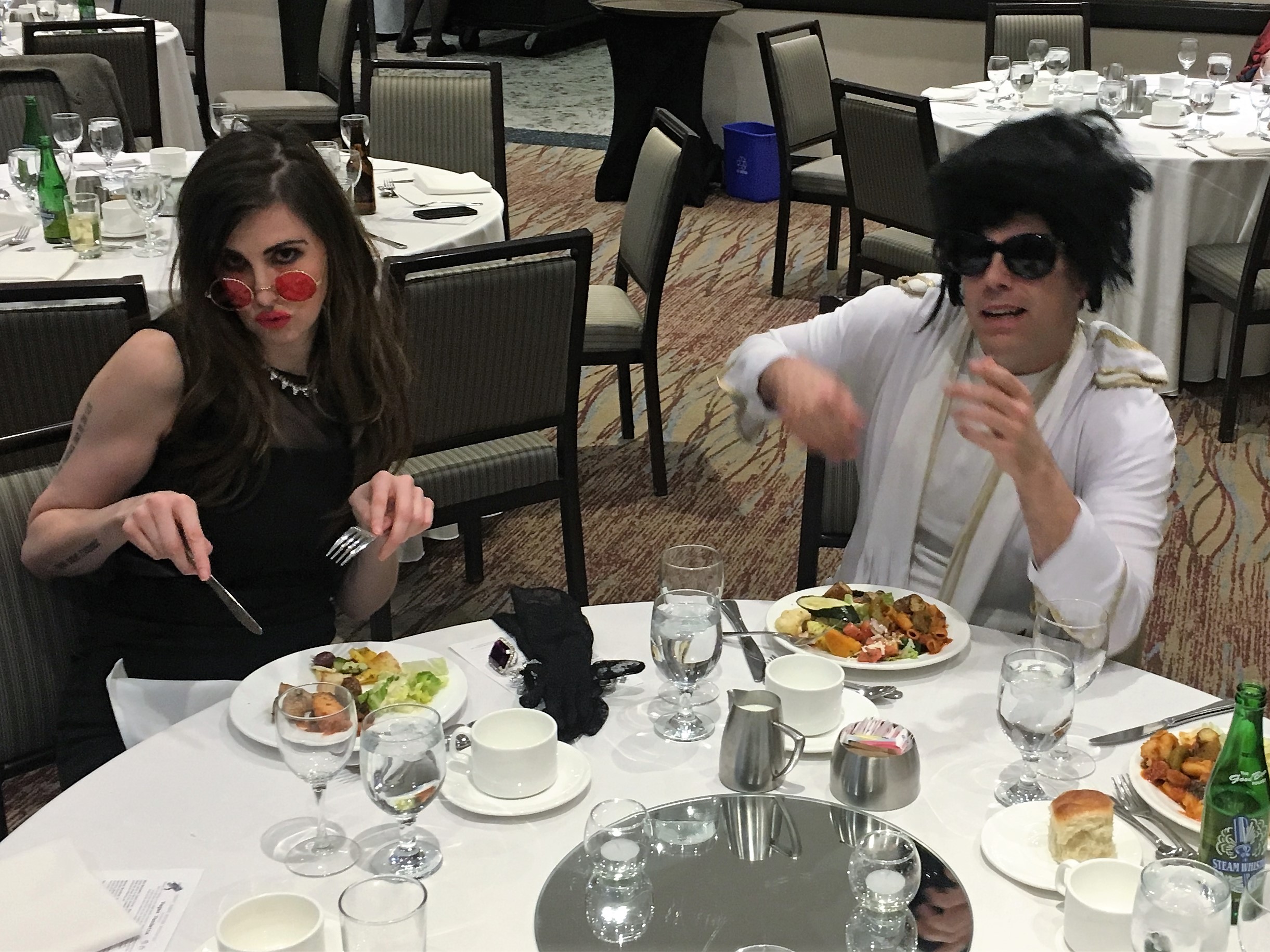 Vegas Vendetta - Bunny and Melvin enjoying a quiet moment together...